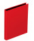 Ringbuch Basic Colours 20405-03, A5 4 Ringe 25mm Ring-Ø PP-kaschiert rot