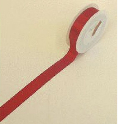 Geschenkband Doppelsatinband 25mm x 25m rot Geschenkband Doppelsatinband 25mm x 25m rot