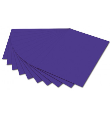 6432 130g Tonpapier A4 dunkelviolett