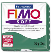 8020-56 Soft 56g Modelliermasse Fimo smaragd