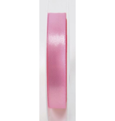 Geschenkband Doppelsatinband 15mm x 25m rosa