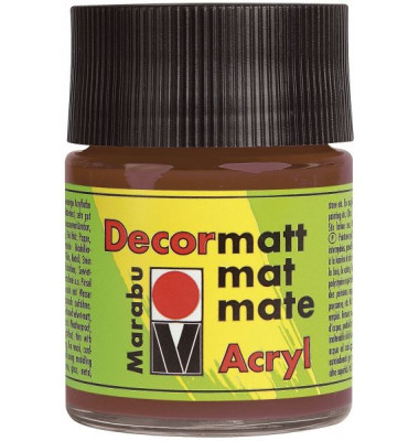 Acrylfarbe Decormatt 1401 05 047, hellbraun, 50ml Acrylfarbe Decormatt 1401 05 047, hellbraun, 50ml