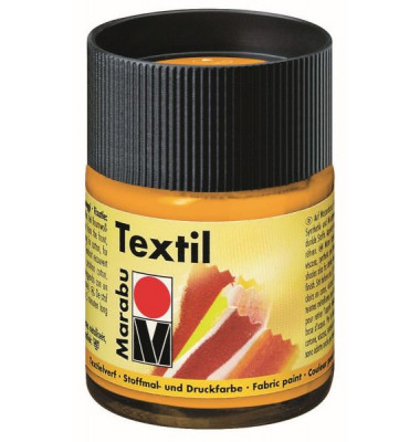 Stoffmalfarbe Textil 1716 05 021, mittelgelb, 50ml