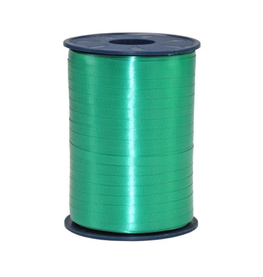 Geschenkband Ringelband America 2525-607 5mm x 500m glänzend grün Geschenkband Ringelband America 2525-607 5mm x 500m glänzend grün