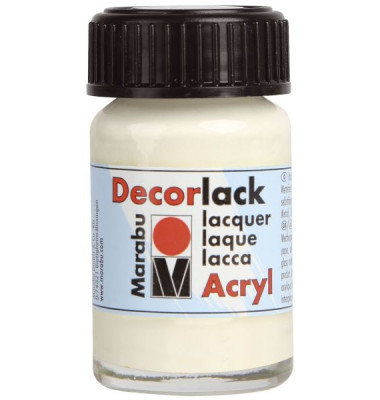 Acrylfarbe Decorlack 1130 39 271, elfenbein, 15ml