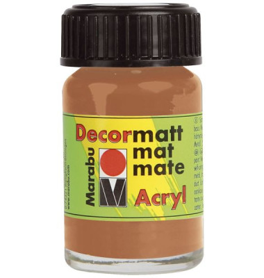 Acrylfarbe Decormatt 1401 39 787, metallic kupfer, 15ml Acrylfarbe Decormatt 1401 39 787, metallic kupfer, 15ml