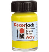 Acrylfarbe Decorlack 1130 39 019, gelb, 15ml