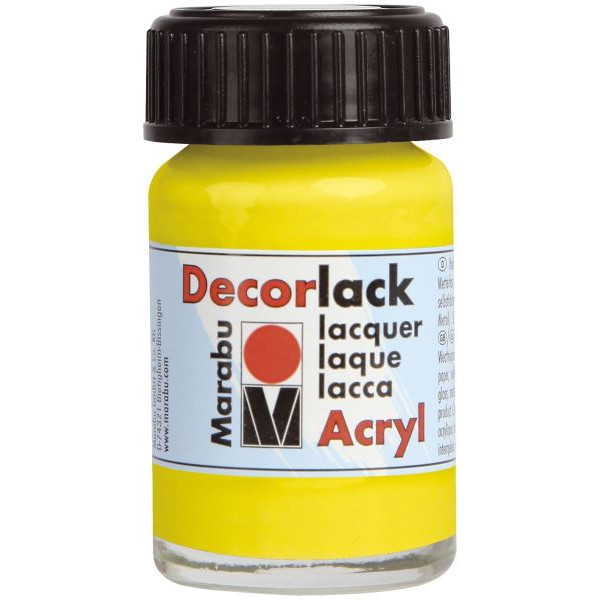 4007751098306 - Acrylfarbe Decorlack 1130 39 019 gelb 15ml 4007751098306 15 Milliliter