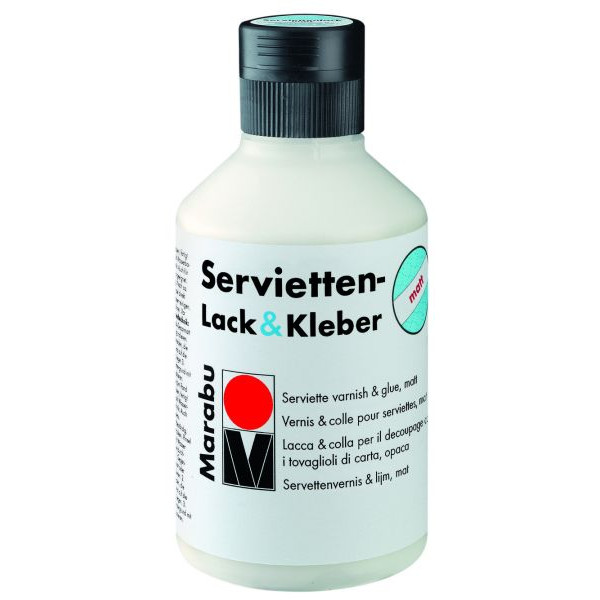 4007751093479 - Servietten-Lack & Kleber - matt Decoupage & Serviette 1140 13 843 farblos 250ml 4007751093479 250 Milliliter