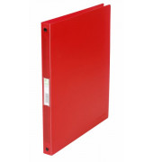 Ringbuch KF02924, A4 4 Ringe 16mm Ring-&Oslash; Polypropylen (PP) rot
