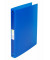 Ringbuch KF02905, A4 4 Ringe 25mm Ring-Ø Polypropylen blau-transparent