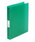 Ringbuch KF02906, A4 4 Ringe 25mm Ring-&Oslash; Polypropylen (PP) gr&uuml;n-transparent