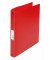 Ringbuch ohne KF02907, A4 4 Ringe 25mm Ring-Ø Polypropylen rot-transparent