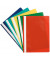 Schnellhefter KF01464, A4, farbig sortiert, Kunststoff, 80g, Vorderdeckel transparent