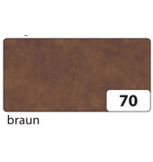 Basteltransparentpapier 70x100cm 42g braun 8812070