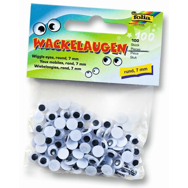 4001868750072 - 750007 Wackelaugen D7mm 4001868750072 folia 750007 100 Stück 4001868750072 - 750007 Wackelaugen D7mm 4001868750072 folia 750007 100 Stück