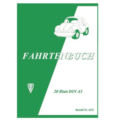 4251 Fahrtenbuch A5 20BL