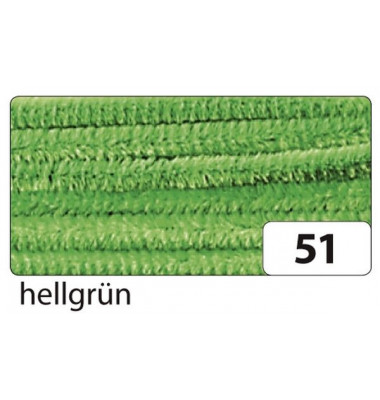 77851 8mm 50cm Chenilledraht hellgrün 77851 8mm 50cm Chenilledraht hellgrün