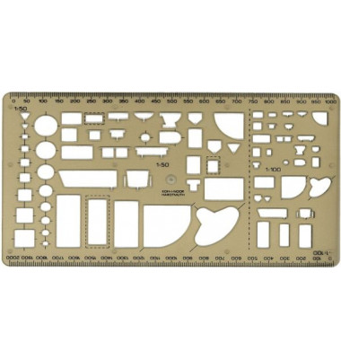 749270 Schablone Sanitärtechnik 749270 Schablone Sanitärtechnik