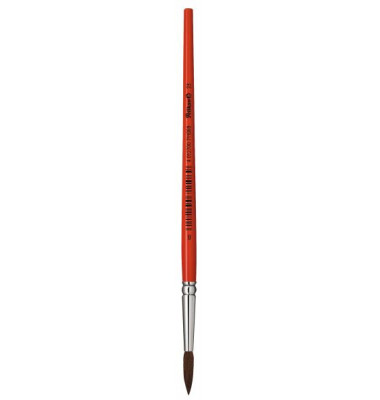 711010 Haarpinsel 23/2 Stiel lackiert
