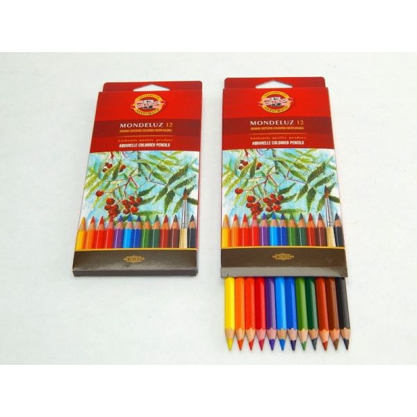 8593539001911 - Aquarell-Buntstifte Mondeluz 12-farbig sortiert 8593539001911 12 Stück 8593539001911 - Aquarell-Buntstifte Mondeluz 12-farbig sortiert 8593539001911 12 Stück