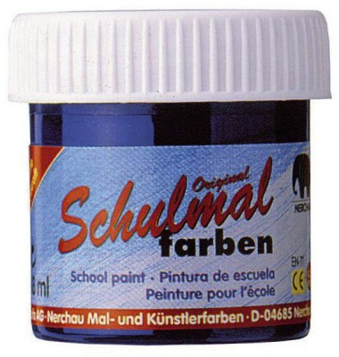 102032 Becher Schulmalfarbe 18ml ultramarin