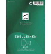 Blanko-Gru&szlig;karten Edelleinen 820330 A5 200g ohne wei&szlig;