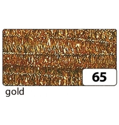 77865 Chenilledraht gold