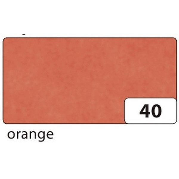 20 Stück Folia Basteltransparentpapier 70x100cm 42g orange 8812040 4001868881400 Folia