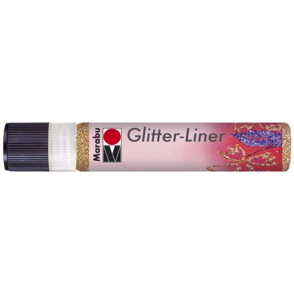 4007751198266 - Glitterliner Glitter Liner 1803 09 586 rotgold 25ml 4007751198266 25 Milliliter