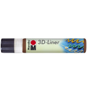 3D-Liner 3D-Liner 1803 09 646, mittelbraun, 25ml
