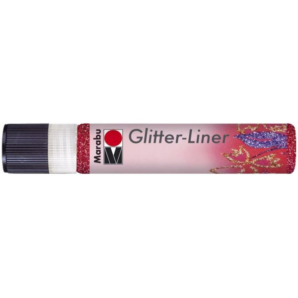 4007751198099 - Glitterliner Glitter Liner 1803 09 538 rubin 25ml 4007751198099 25 Milliliter