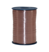 Geschenkband 2525-622, Gl&auml;nzend, 5mm x 500m, braun
