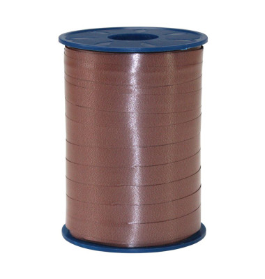Geschenkband AMERICA 2549-622, ohne, 10mm x 250m, braun