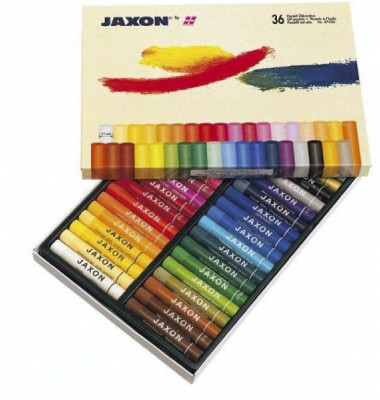 JAXON 47436 36er-Et Pastell-Ölkreide sort.