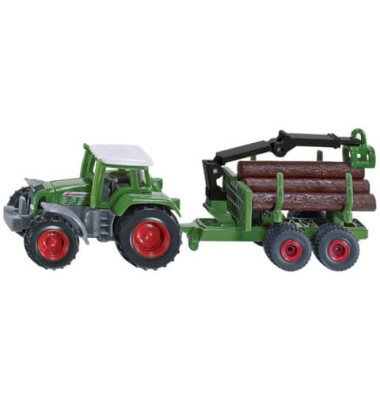 1645 Traktor mit Forstanhänger