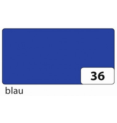 87036  50.5x70cm Transparentpapier 115g blau
