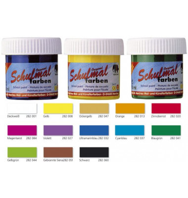 102020 Becher Schulmalfarbe 18ml zinnoberrot 102020 Becher Schulmalfarbe 18ml zinnoberrot