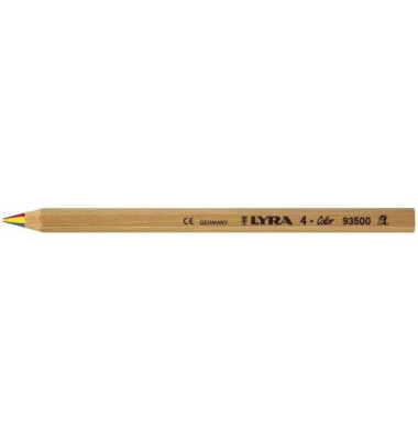 Farbstift 4- Color, L3930500, bunt, sechskant
