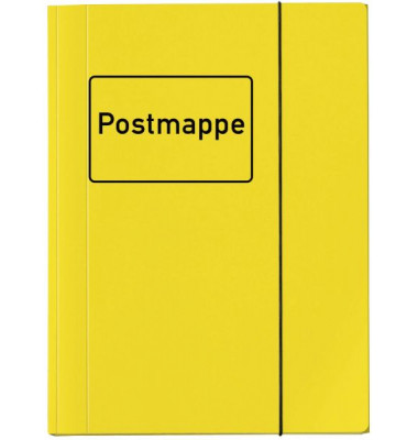 Gummizugmappe Velocolor Postmappe A4 gelb