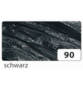 9290 30m Edelbast Bast Raffia glänzend schwarz