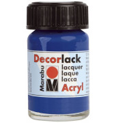 Acrylfarbe Decorlack 1130 39 052, mittelblau, 15ml
