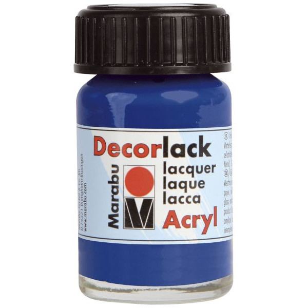 4007751098450 - Acrylfarbe Decorlack 1130 39 052 mittelblau 15ml 4007751098450 15 Milliliter