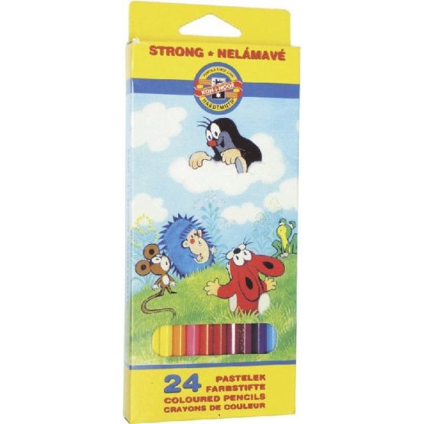 8593539059882 - Buntstifte Maulwurf 24-farbig sortiert 24 Stück 8593539059882 - Buntstifte Maulwurf 24-farbig sortiert 24 Stück