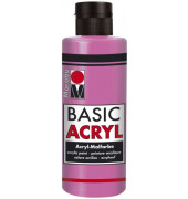 Acrylmalfarbe Basic Acryl 1200 04 033, pink, 80ml