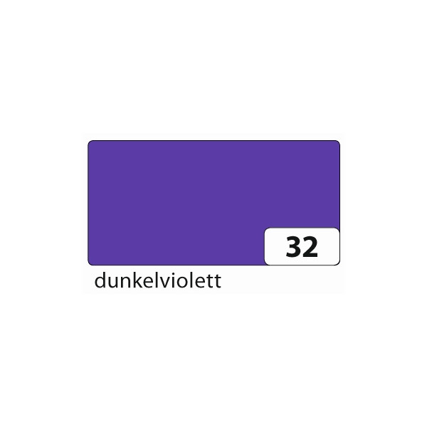 10 Stück Folia Tonzeichenpapier 50x70cm 130g dunkelviolett 6732E 4001868167320 Folia