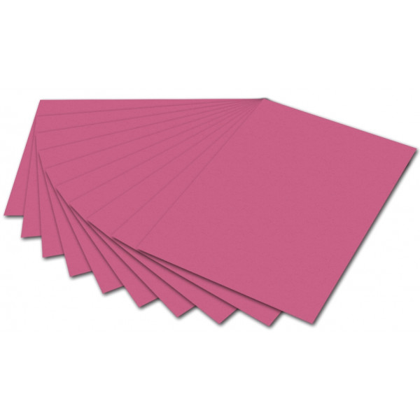 100 Stück Folia Tonzeichenpapier A4 130g altrosa 6429 4001868064292 Folia