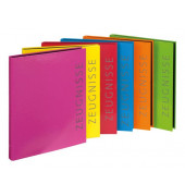 Zeugnisringbuch Velocolor 4144301, farbig sortiert "ohne", A4, ohne