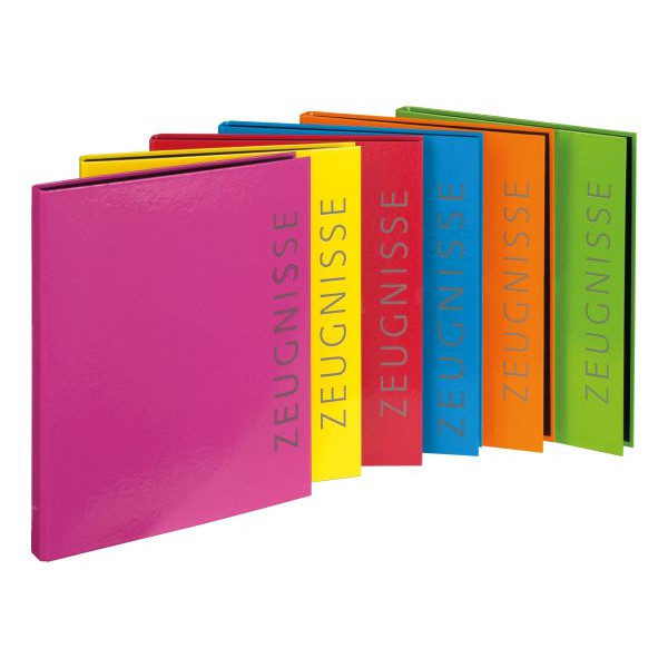 4000225042973 - Zeugnisringbuch Velocolor 4144301 farbig sortiert A4 4000225042973 12 Stück