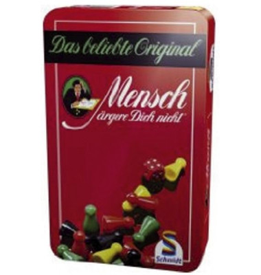 51204 in Metalldose Spiel Mensch ärgere dich nicht 51204 in Metalldose Spiel Mensch ärgere dich nicht